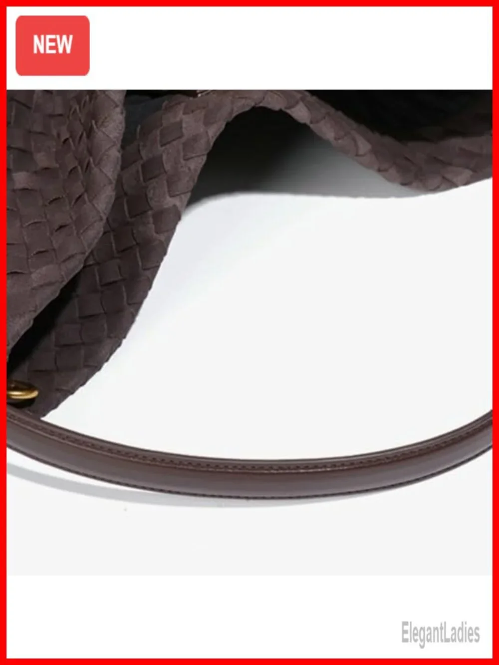 Woven Faux Suede Tote Bag Women Slouchy Hobo Purse Shoulder Handbag Satchel